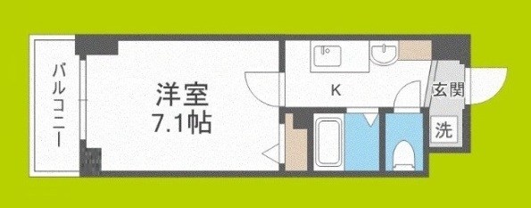 エスリードコート難波ウエスト 間取り
