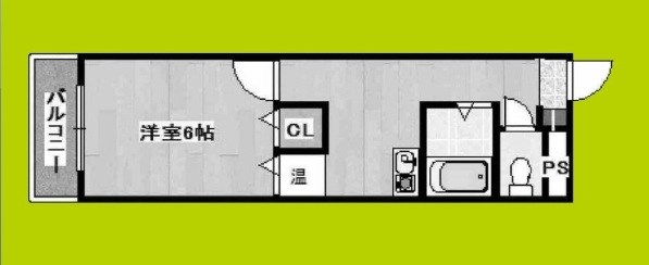 グランドムール天下茶屋 間取り