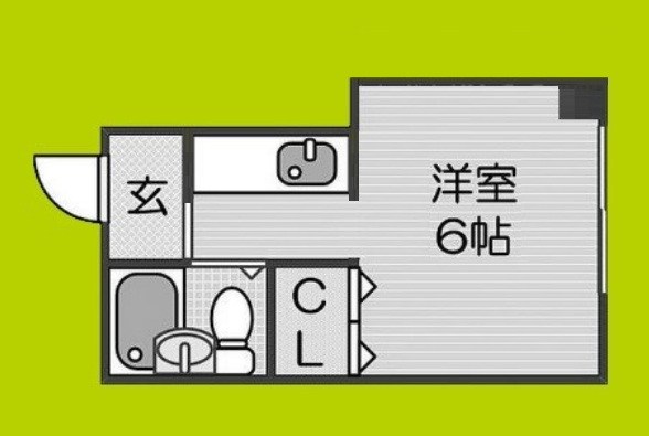 シャンブル玉出 間取り