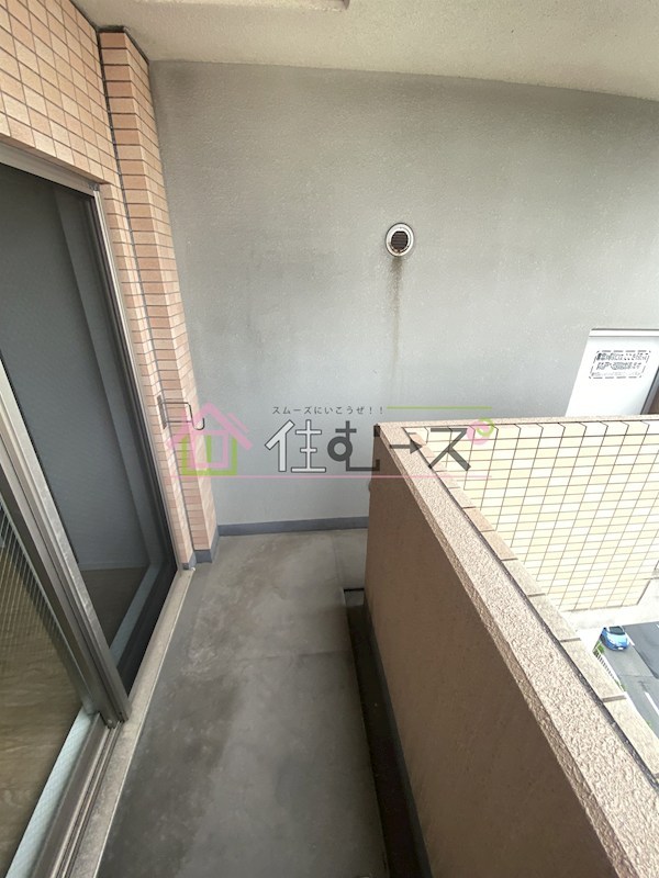 フロンティアタワー九条Ⅲ ベランダ