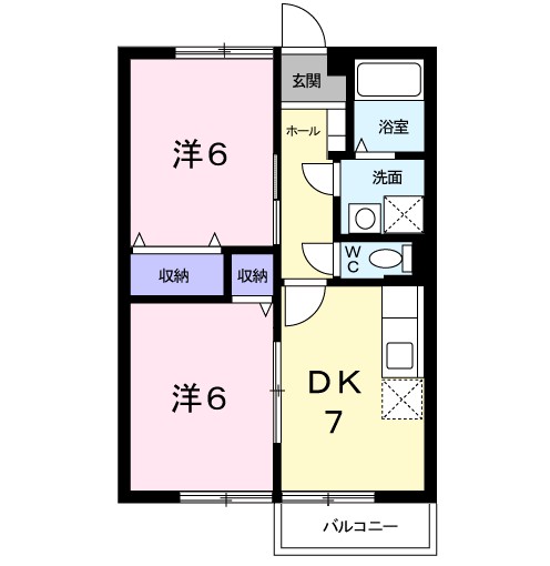 スカイハイツ 間取り