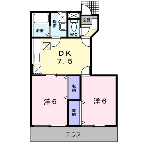 プレ・アーカソニー北館 間取り
