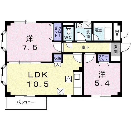 ア－バンハウス　１号館 間取り