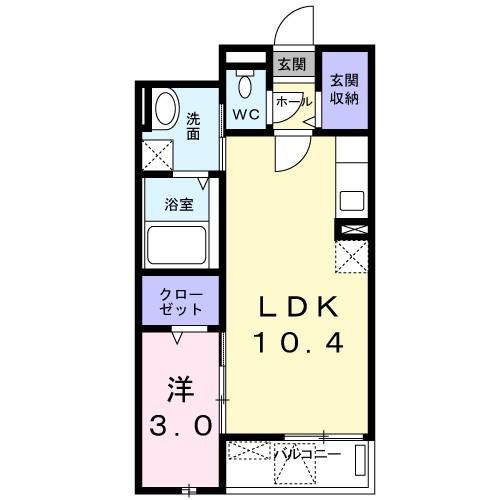 カンパーニュ　アウローラ 間取り