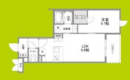 ウェルスクエア帝塚山 間取り