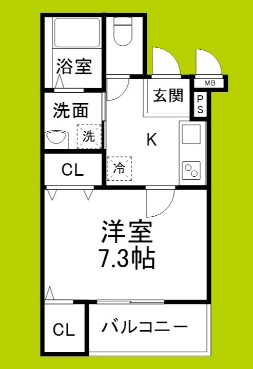 Lotus Vista Izumi 間取り図