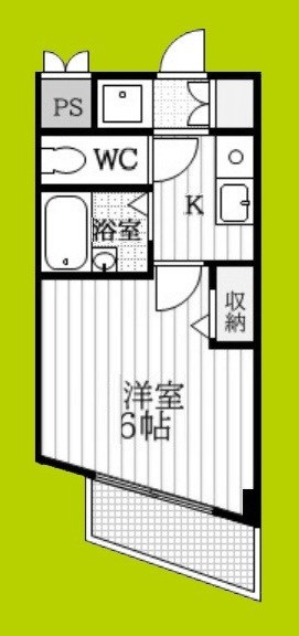 シャトー京橋 間取り