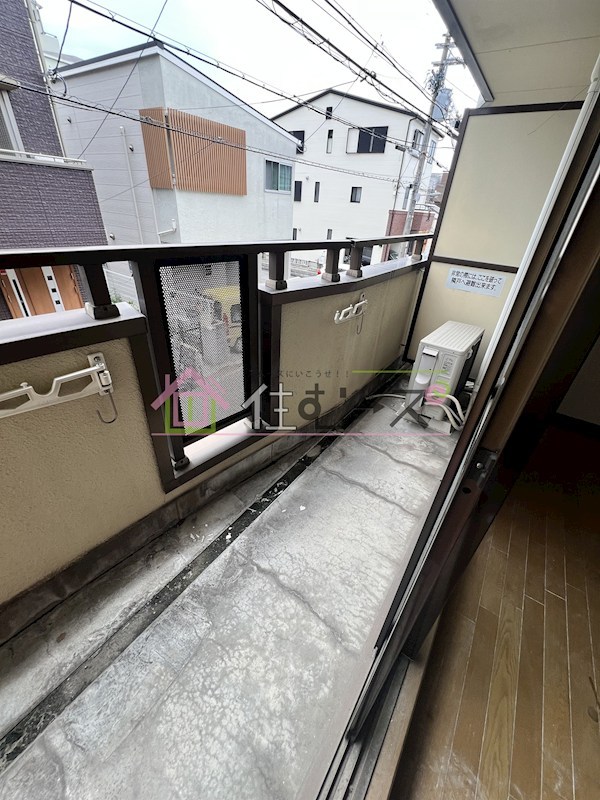 アクシリア駒川 ベランダ