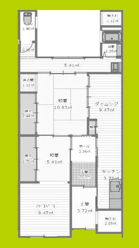松本借家 間取り