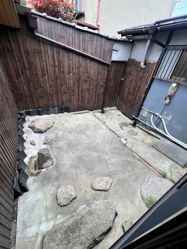 松本借家 ベランダ