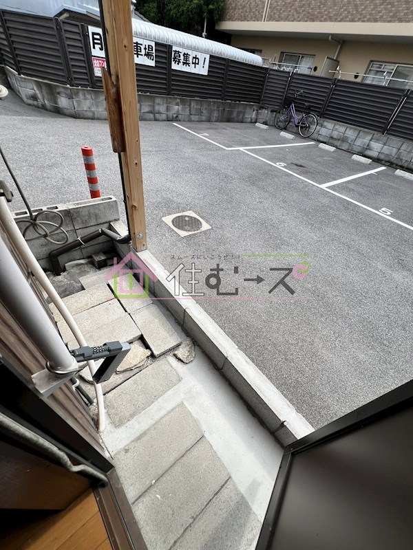 鷹合1丁目貸家 ベランダ