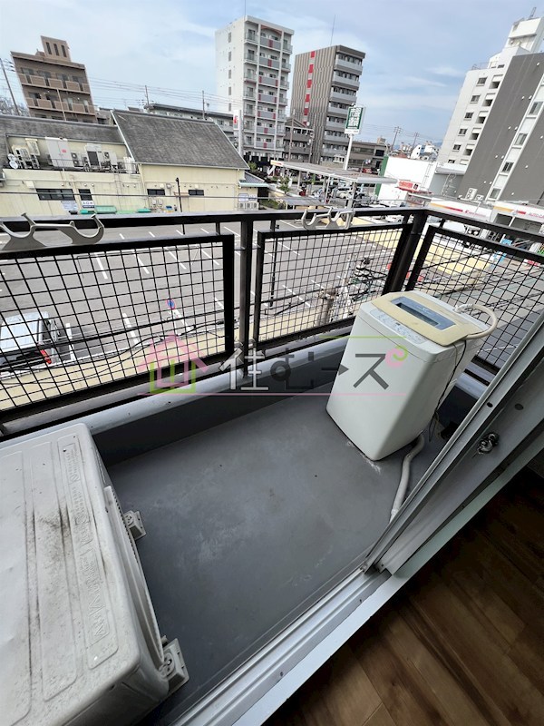 エクラ東住吉Ⅱ ベランダ