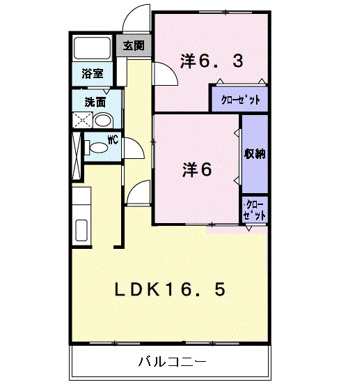 プリムローズ 間取り