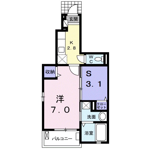 サニー　フラット 間取り