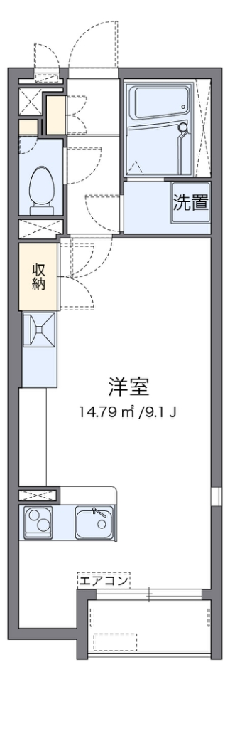 ミランダＳｏｕｔｈ　ＶｉｅｗⅡ 間取り