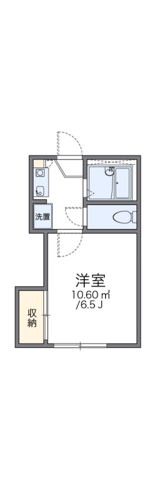 レオパレスアーバン泉 間取り