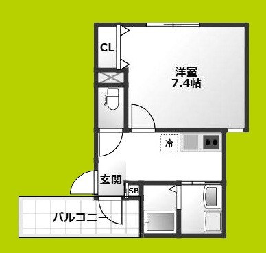 ALEGRIA西宮今津 間取り