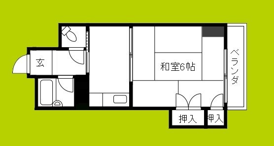 Collection中崎Ⅰ 間取り