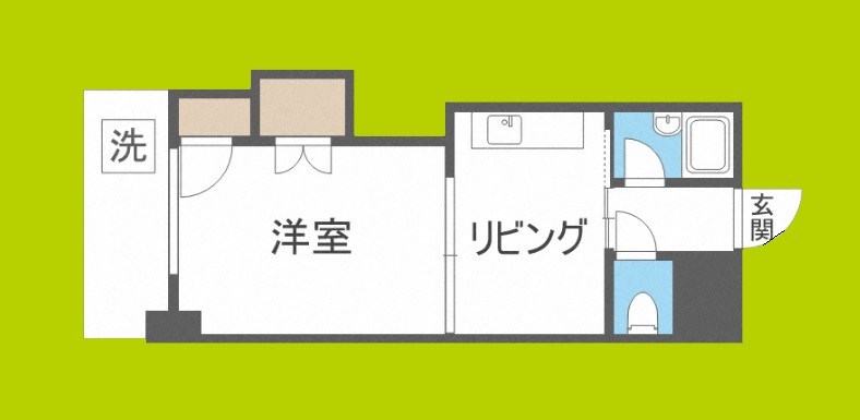 Collection中崎Ⅰ 間取り