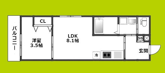 ALEGRIA西宮今津 間取り