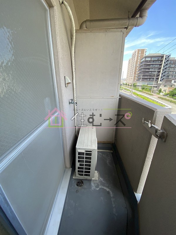 森本ハイツ ベランダ