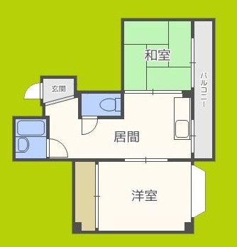 シェイーネ新高  間取り