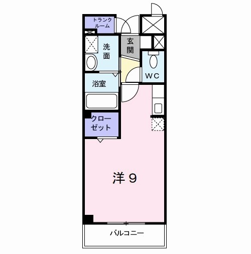エクセレントⅡ藤田 間取り