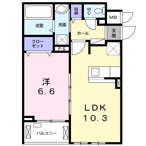 カーサ　カメリア 間取り