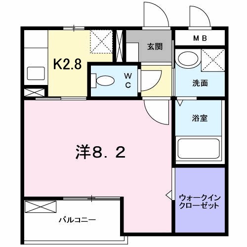 コスモパーク 間取り