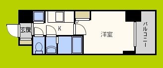 エスライズ難波EAST 間取り