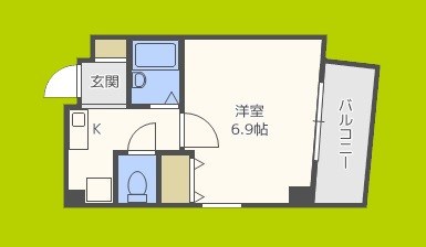 ドエル堀江南 間取り