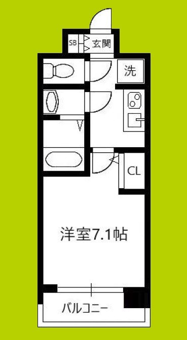 大阪WESTレジデンスⅡ 間取り