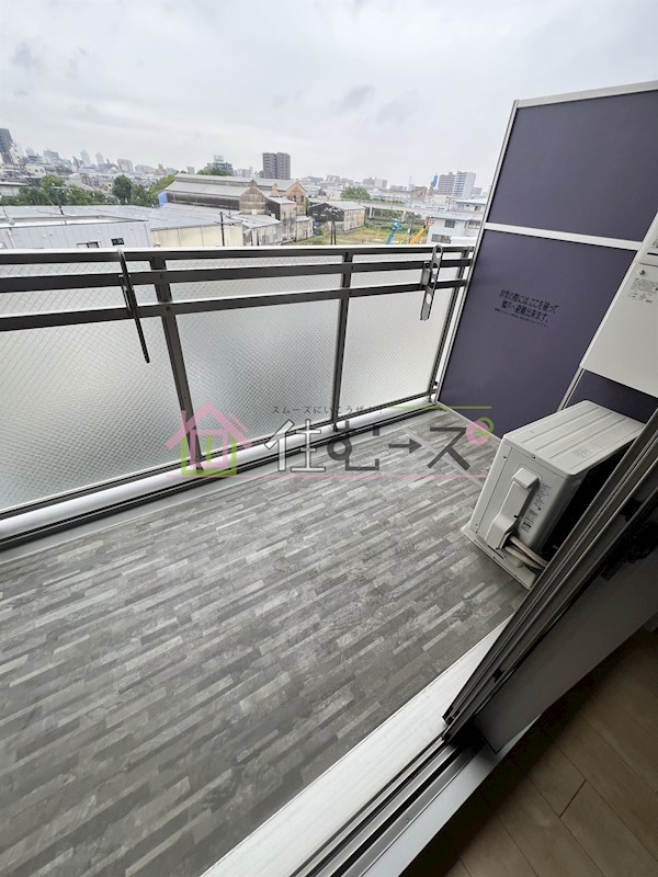 大阪WESTレジデンスⅡ ベランダ