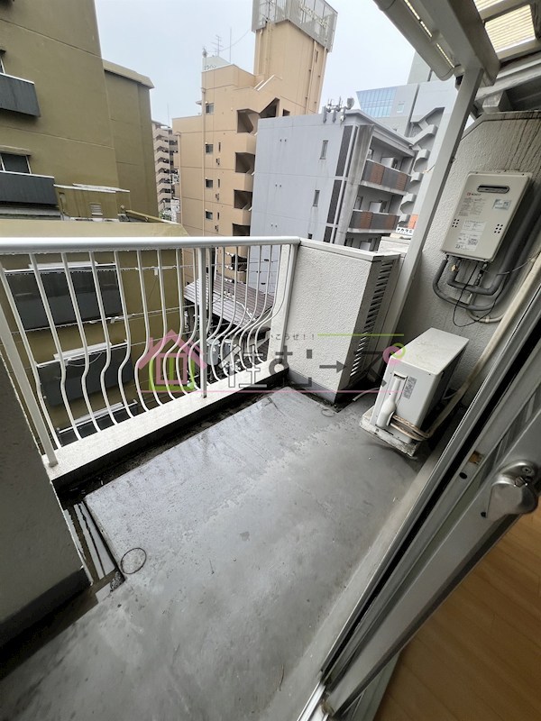 ローズコーポ新大阪第一 ベランダ