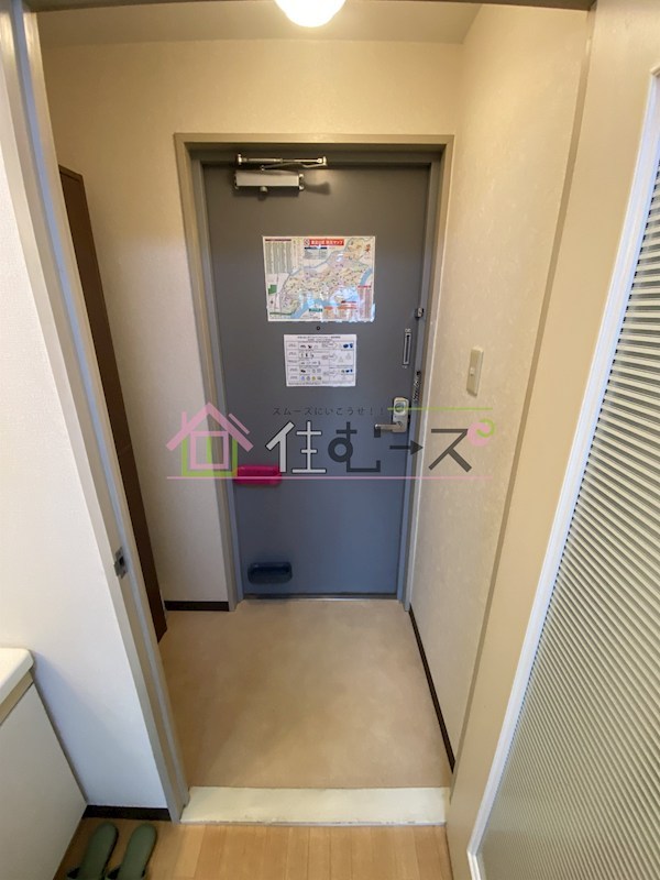 パールハイツ 玄関