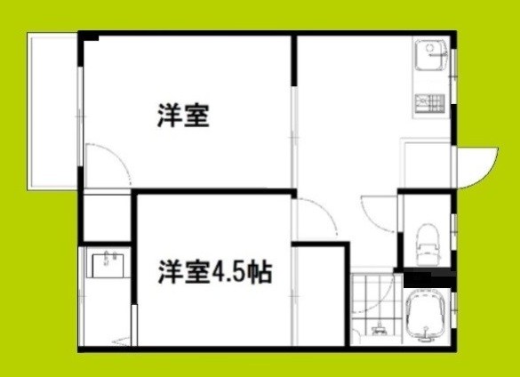 ヴィラナリー大道 間取り