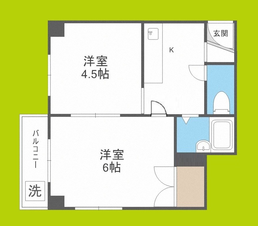 メビウス上本町西レジデンス 間取り