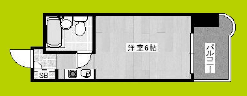 朝日プラザ天王寺パサージュ 間取り