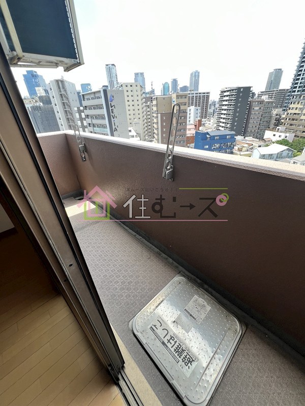 ラナップスクエア東梅田 ベランダ