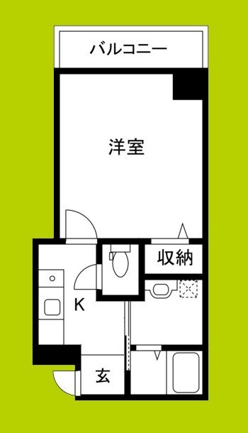 シャレー天王寺 間取り