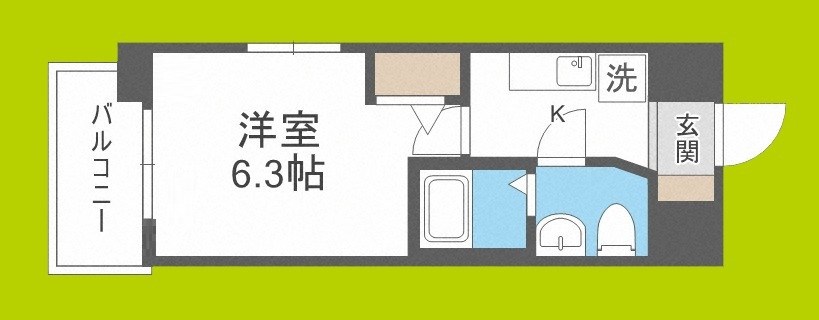 エスリード京橋Ⅲ番館 間取り