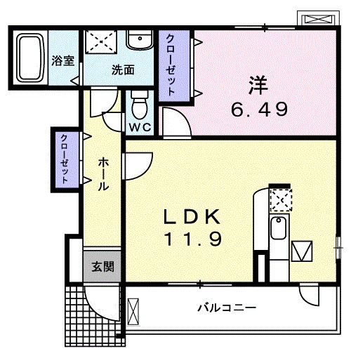 グランアイル 間取り