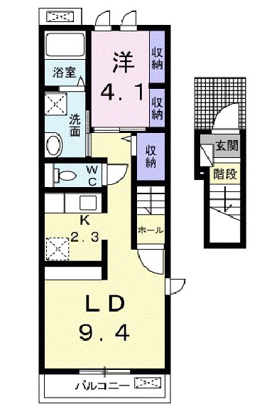 ヴィオラ・Ｋ５ 間取り