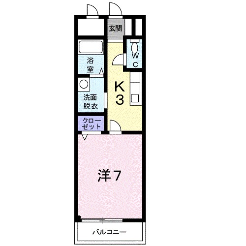 クローバーハイツ 間取り