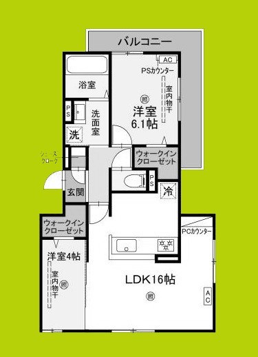 D-residence上甲子園 間取り