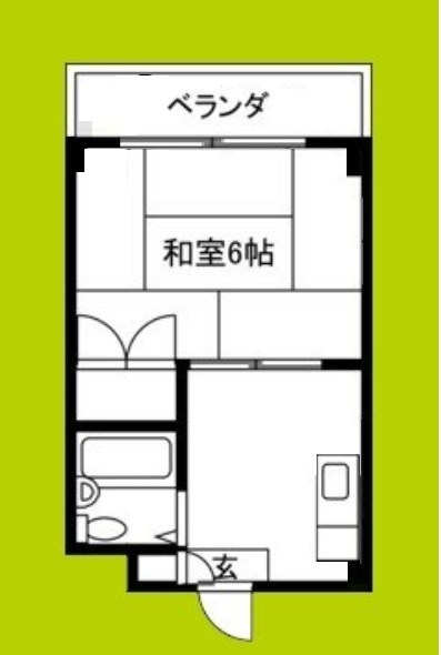 長原第１マンション 間取り