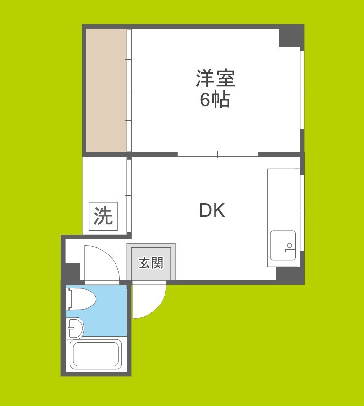 ハッピーハイツ 間取り