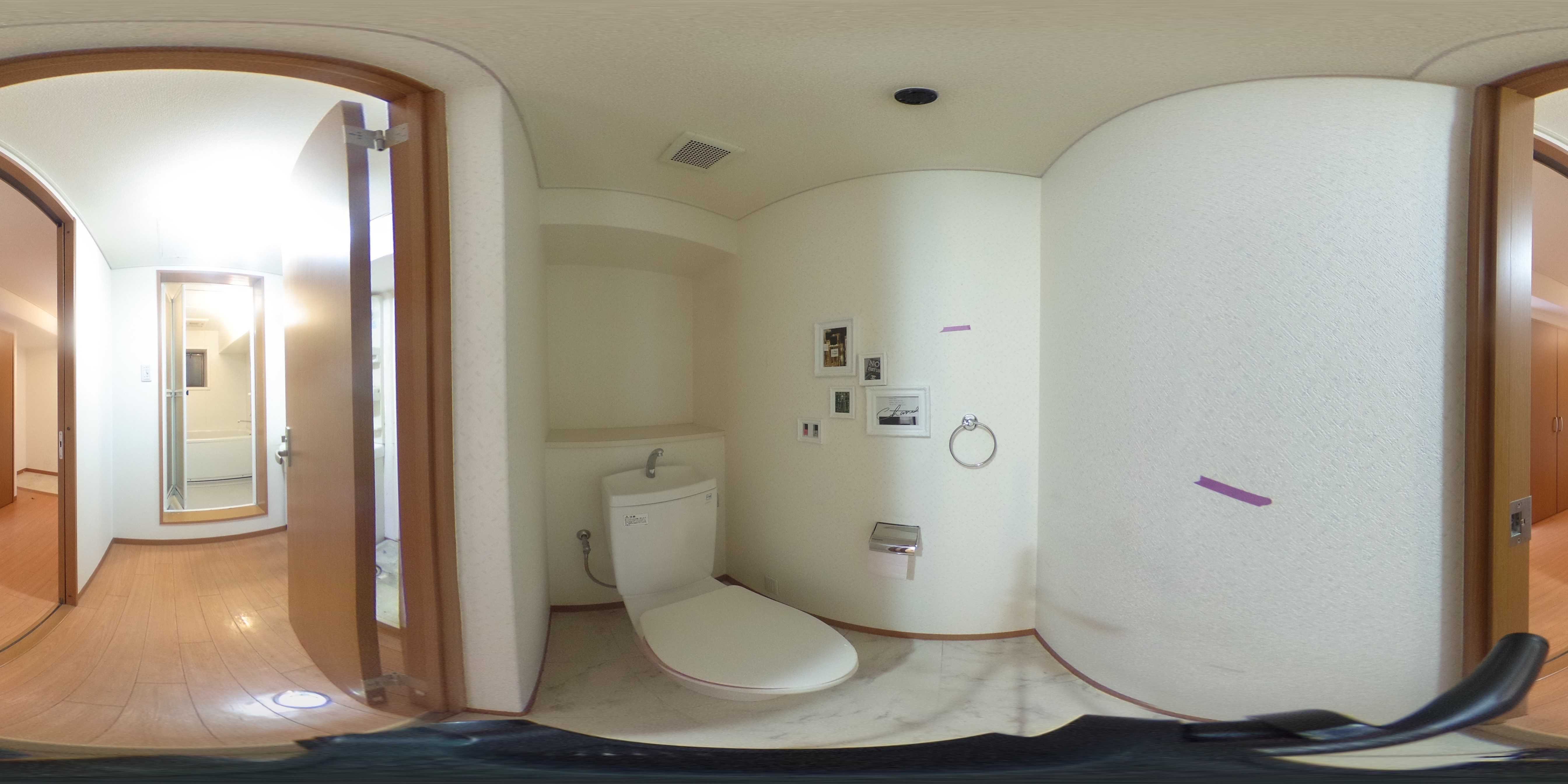 清川六番館 トイレ