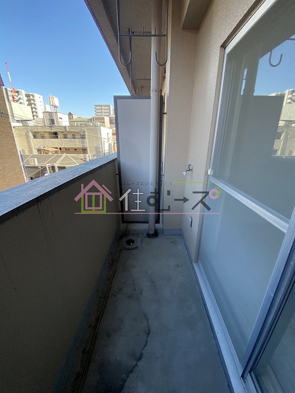 ニューマンション楠木 ベランダ