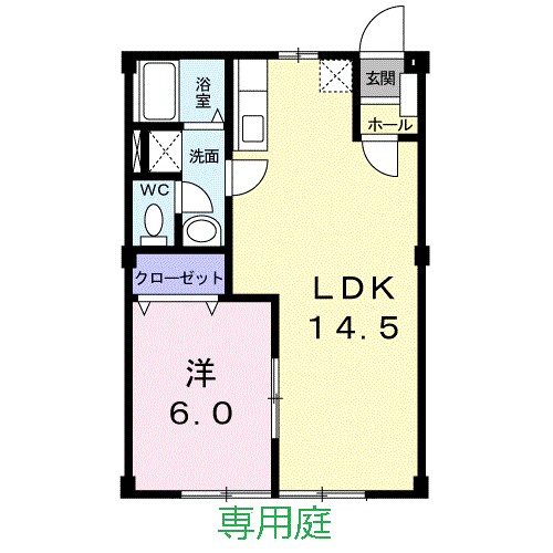 アメニティコーポＡ棟 間取り